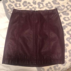 Free people mini skirt